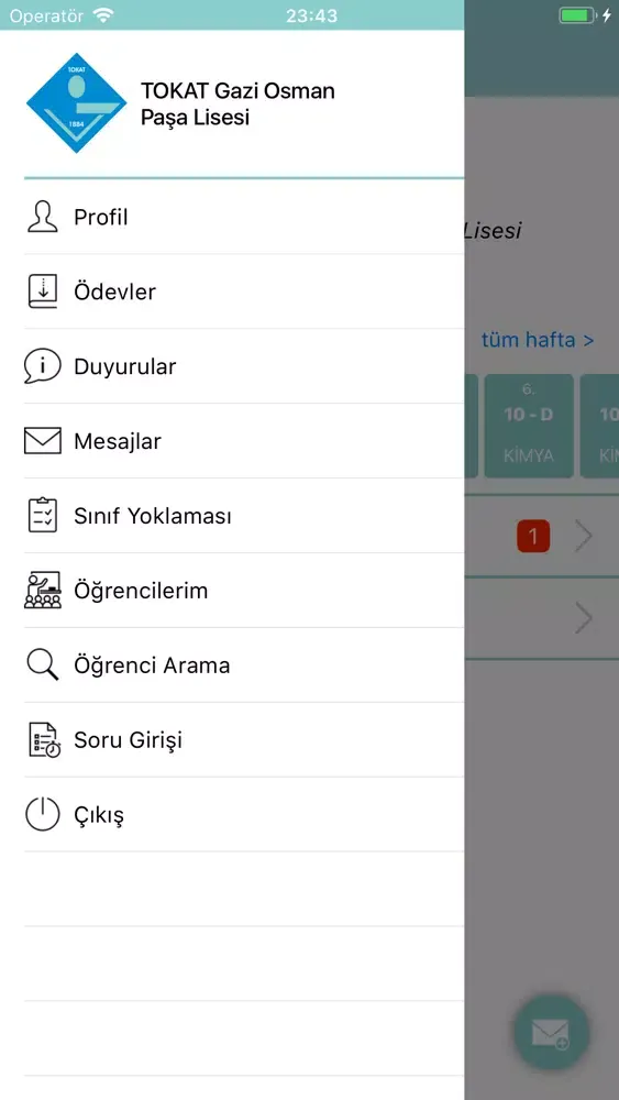 Gazi Osman Paşa Lisesi应用截图