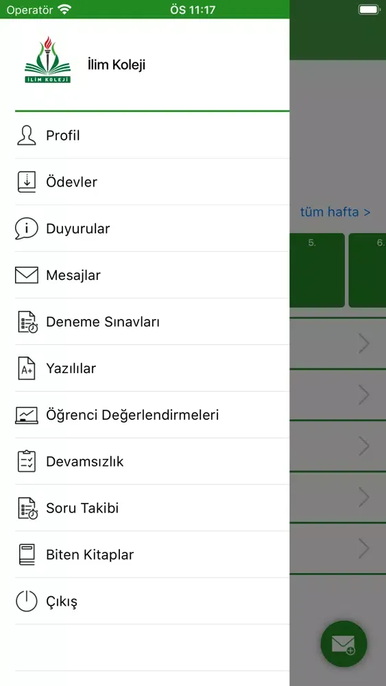 Ảnh chụp màn hình của İlim Koleji