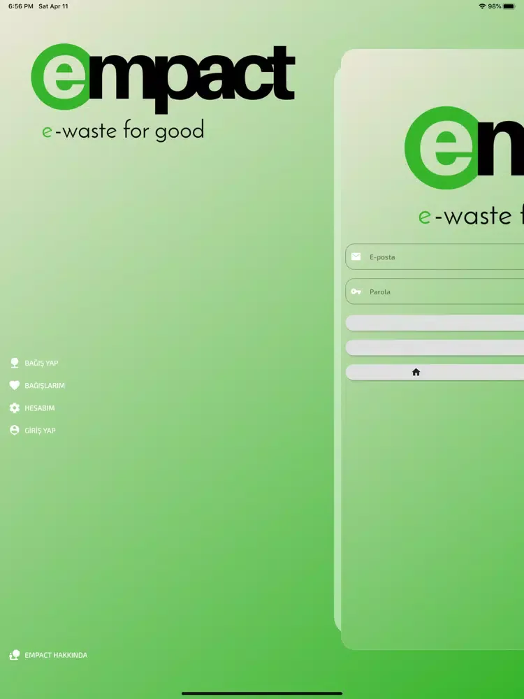 Empact Pro iPad 應用截圖
