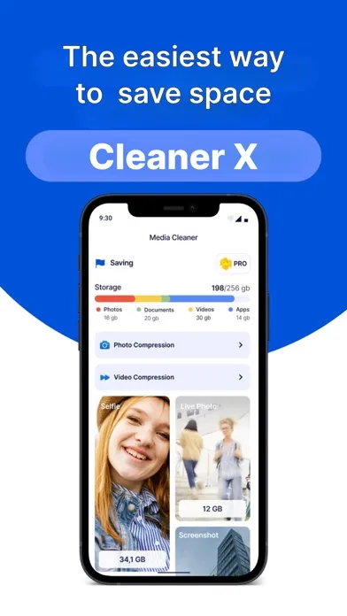 Cleaner X: Phone Photo Cleanup Screenshots