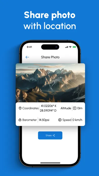 Altimeter : Barometer & GPS 스크린샷