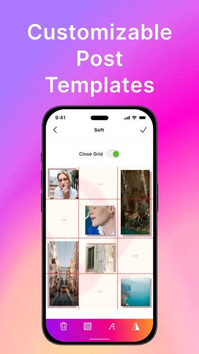 Grid Maker : Square Photo Crop 스크린샷