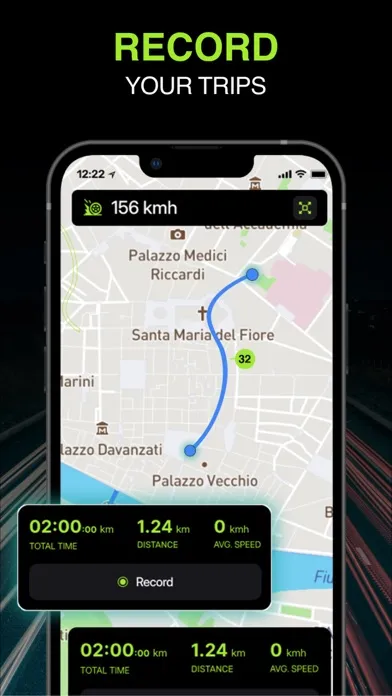 Grooz Speedometer: GPS Tracker Screenshots