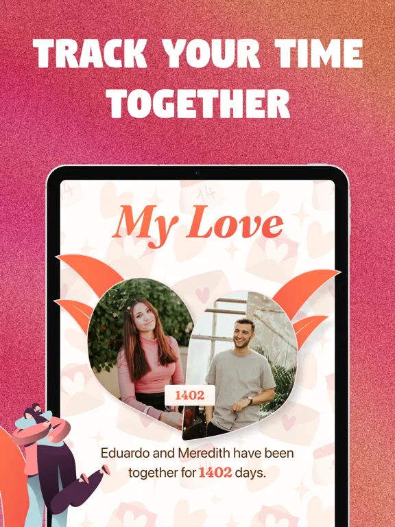 Capturas de pantalla de Love Tracker : Mood & Moments iPad 