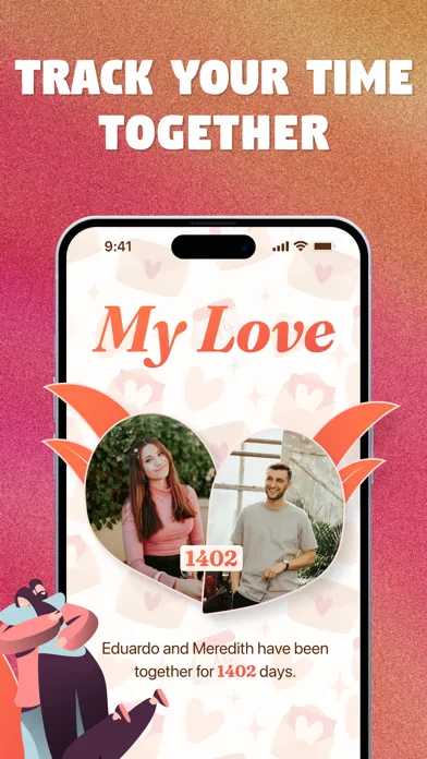 Capturas de pantalla de Love Tracker : Mood & Moments