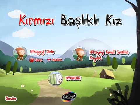 Filli Boya'dan Kırmızı Başlıklı Kız iPad  Screenshots