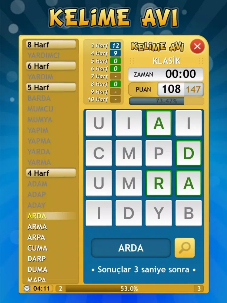 Screenshot di Kelime Avı iPad 