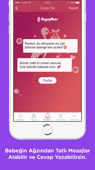 Capturas de pantalla de Happy Mom • Hamilelik Takibi