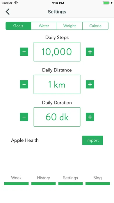 The Pedometer स्क्रीनशॉट