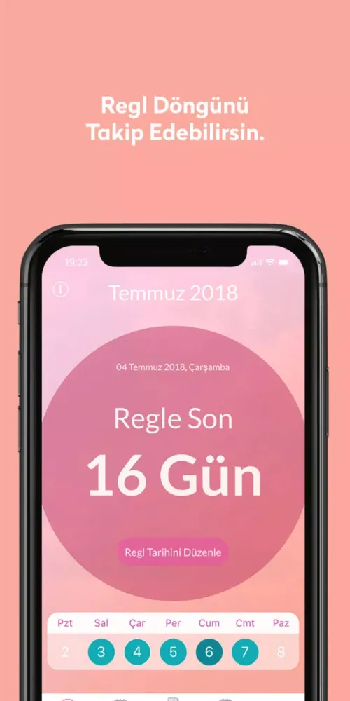 Ảnh chụp màn hình của Peride | Periyot Günlüğü