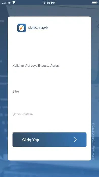 Captures d'écran de IoTTech Dijital Teşvik