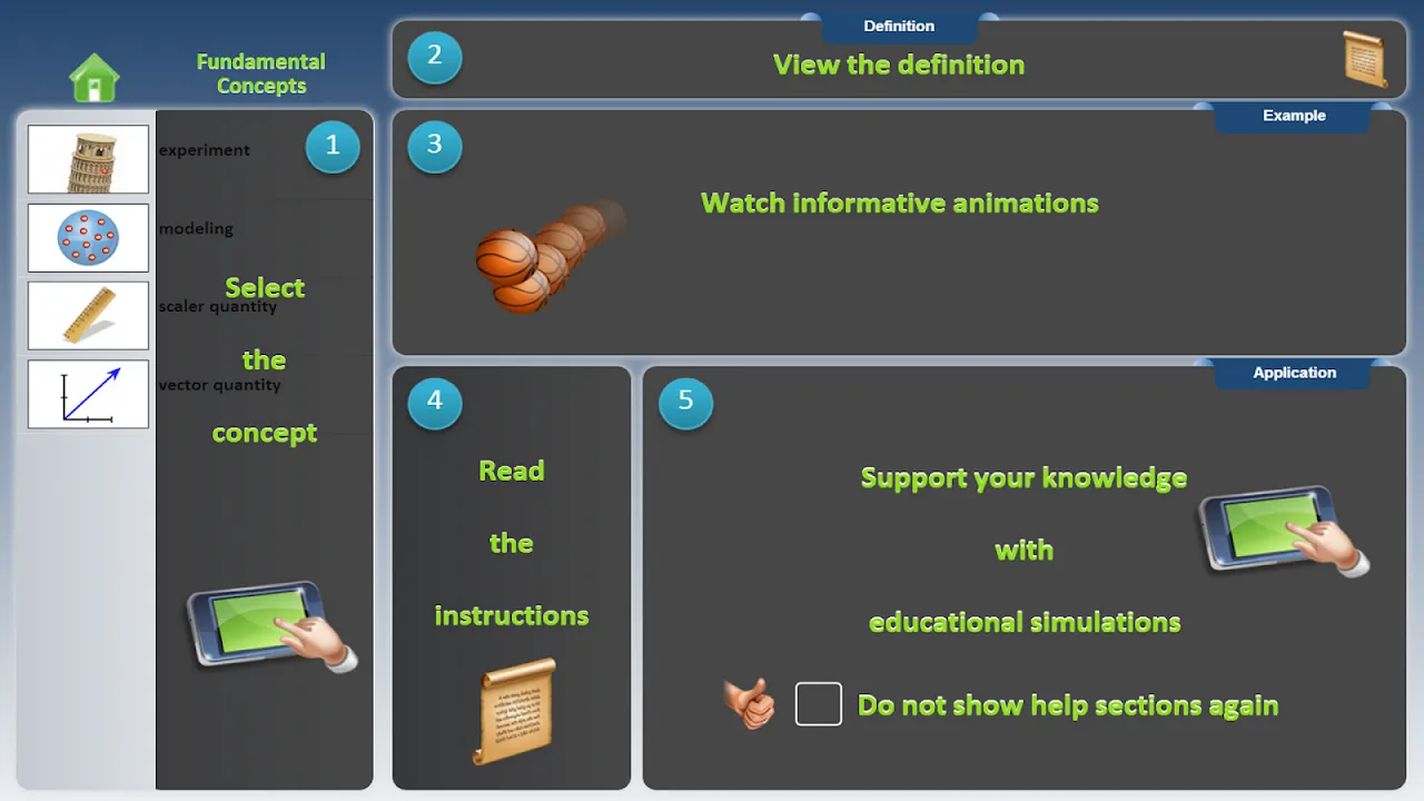 Basic Concepts Screenshots
