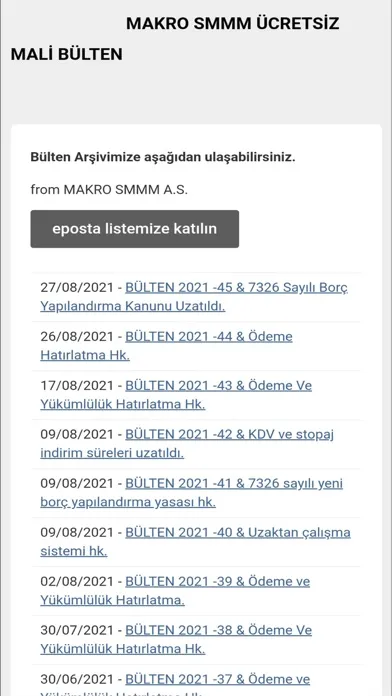 Screenshot di MAKRO SMMM