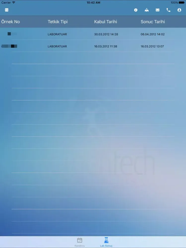 Captures d'écran de Namık Kemal Üni. Uyg. ve Araş. Hastanesi iPad 