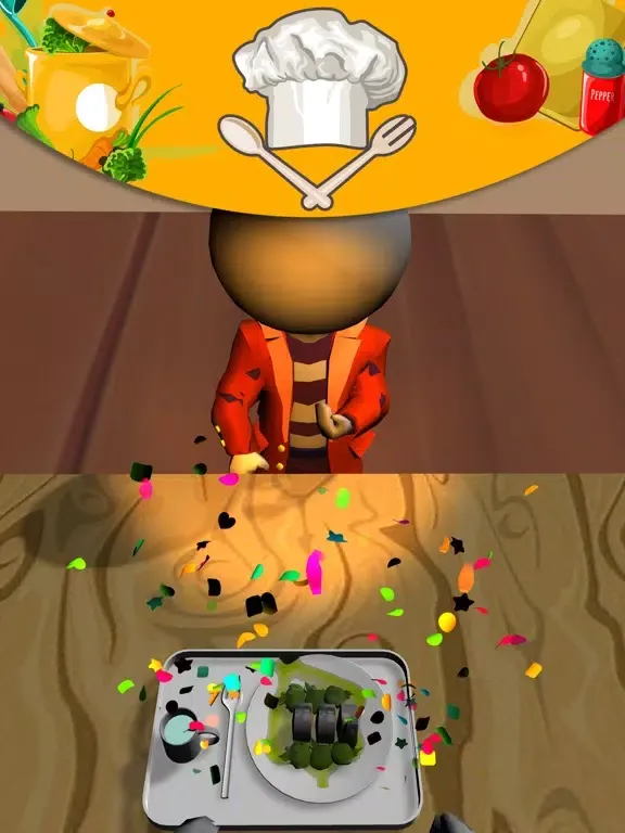 Capturas de pantalla de Great Chef 3D iPad 