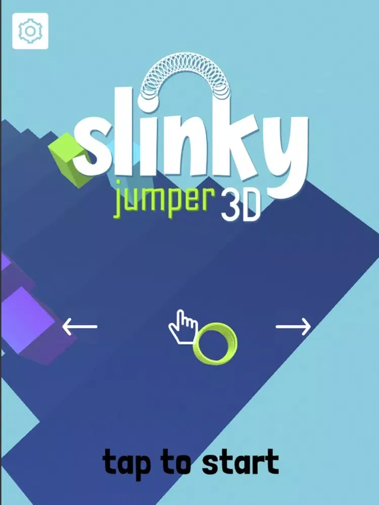 Ảnh chụp màn hình của Slinky Jumper 3D iPad 