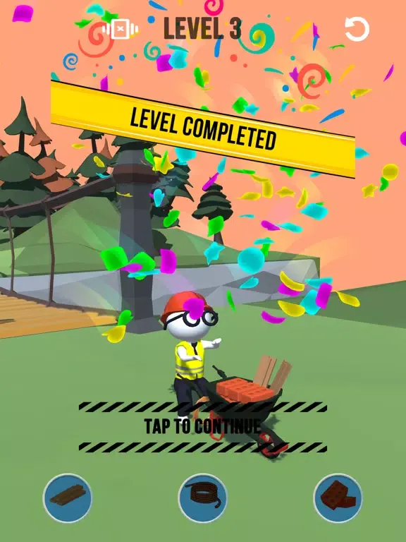 Wheelbarrow Race 3D iPad  スクリーンショット