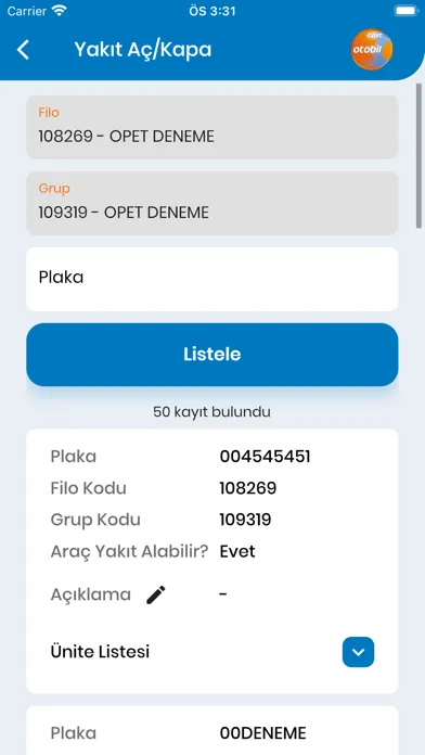 Скриншоты Opet Otobil