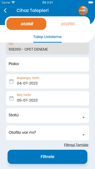 Скриншоты Opet Otobil