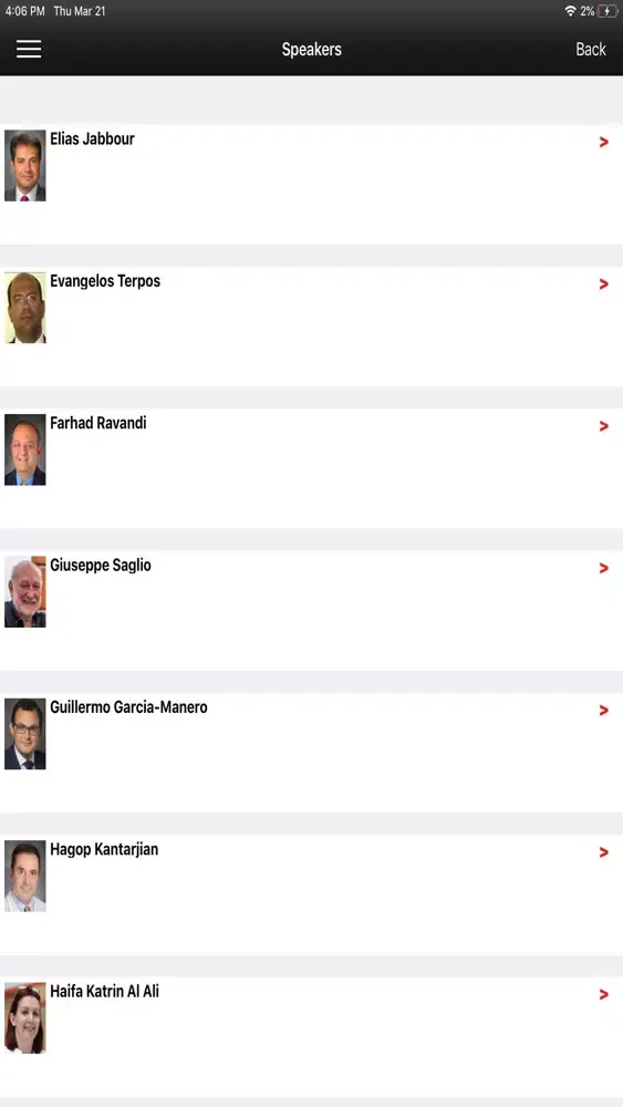 EHOC Summit 2019 Screenshots