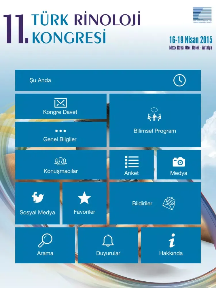 Скриншоты 11. Türk Rinoloji Kongresi iPad 