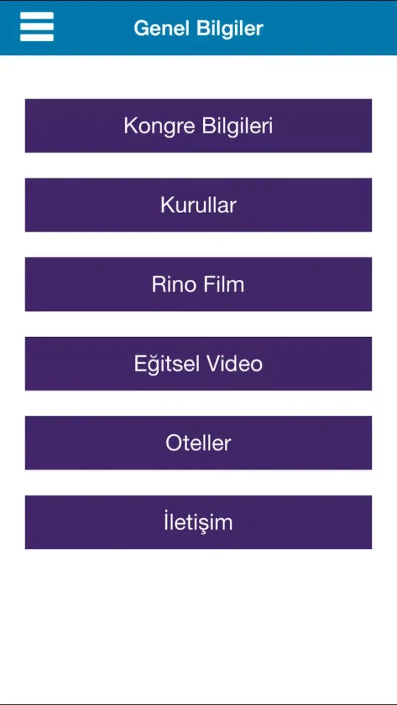 Скриншоты 11. Türk Rinoloji Kongresi
