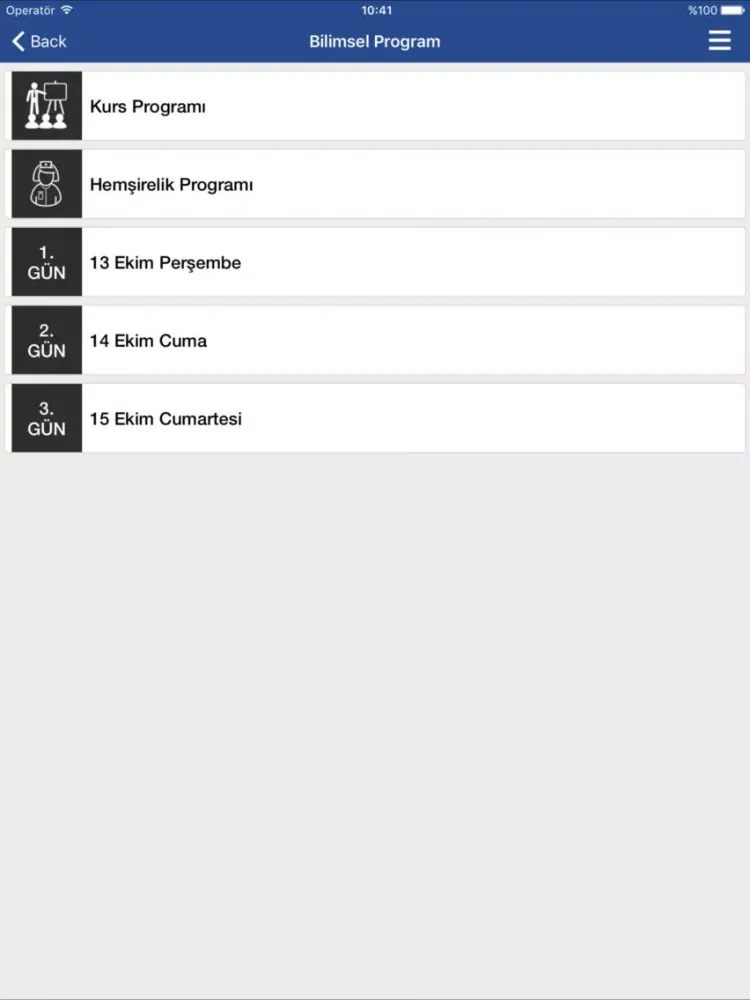 Скриншоты TİHUD 2016 iPad 