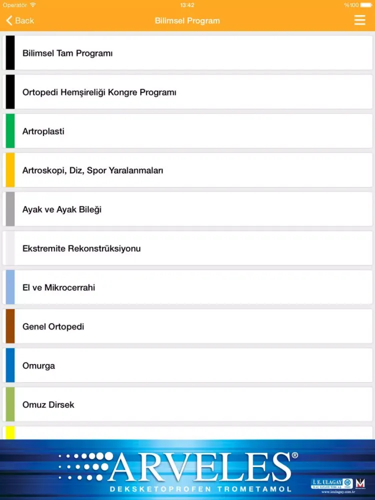 Screenshot di 25. TOTBİD iPad 