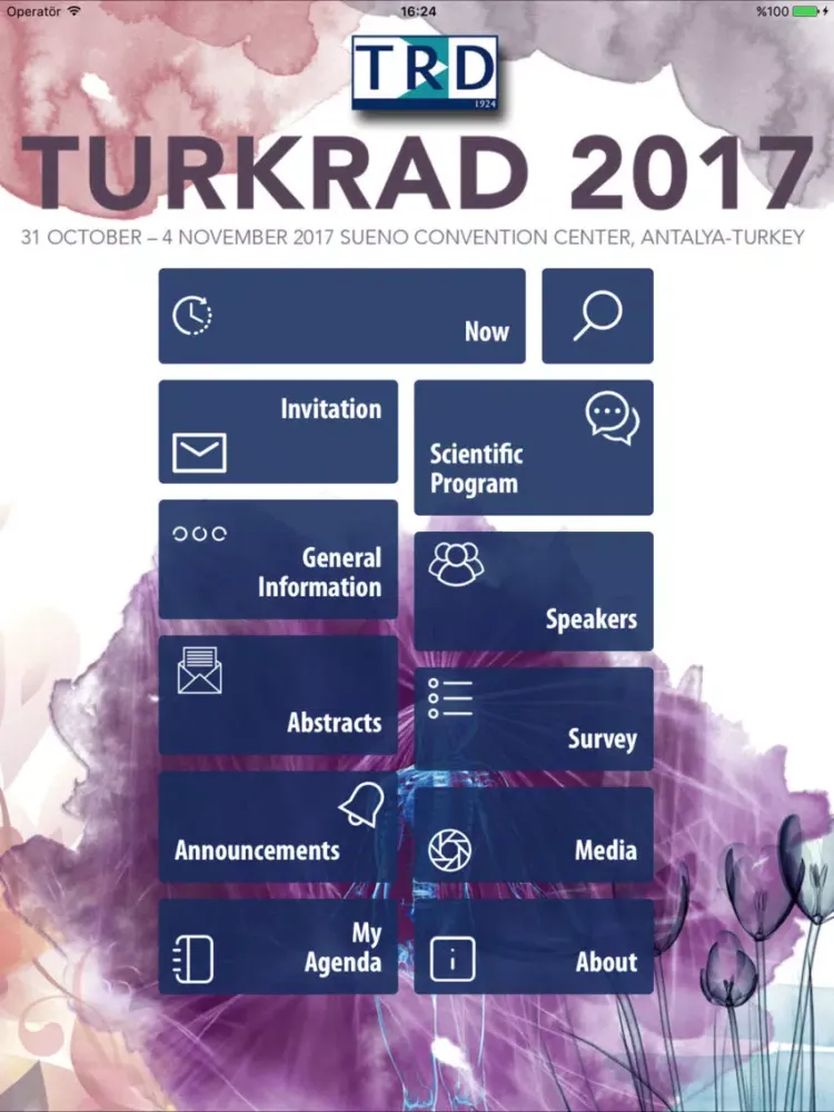 Capturas de tela do turkrad2017 iPad 