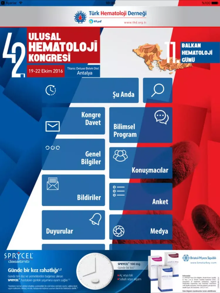 42. Ulusal Hematoloji Kongresi iPad  Screenshots