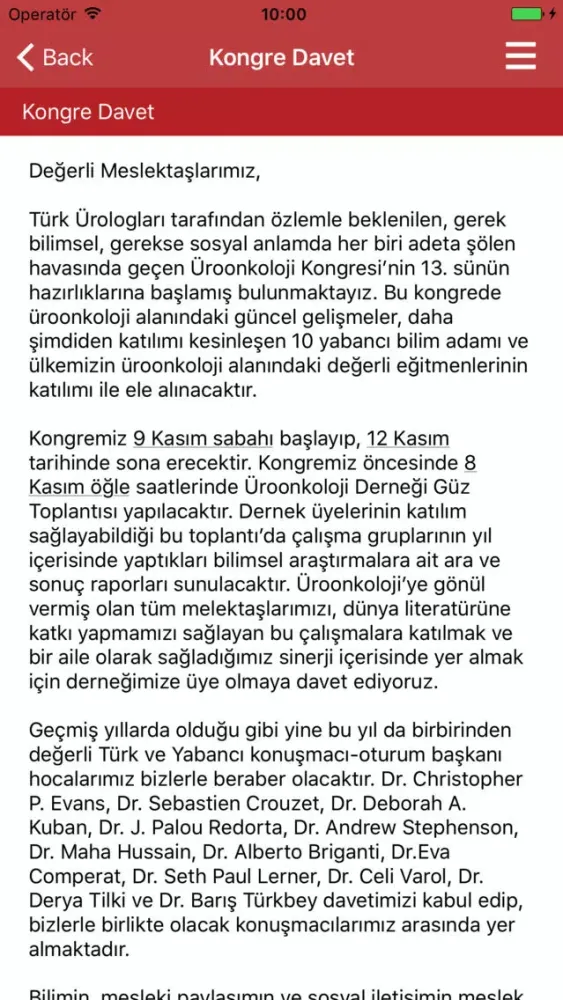 13. Üroonkoloji Kongresi應用截圖