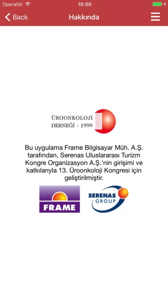 13. Üroonkoloji Kongresi應用截圖