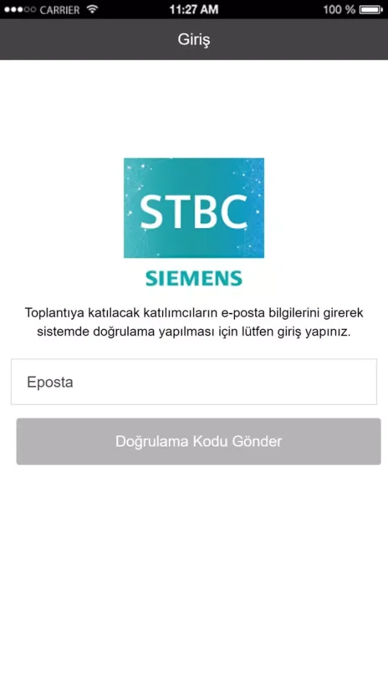 Ảnh chụp màn hình của STBC