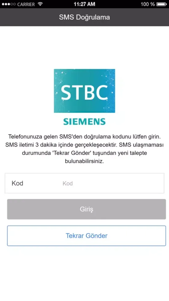 Ảnh chụp màn hình của STBC