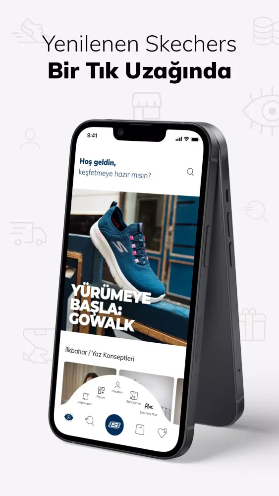 Capturas de tela do Skechers Türkiye