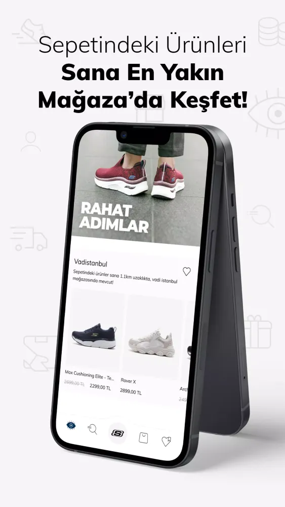 Capturas de tela do Skechers Türkiye