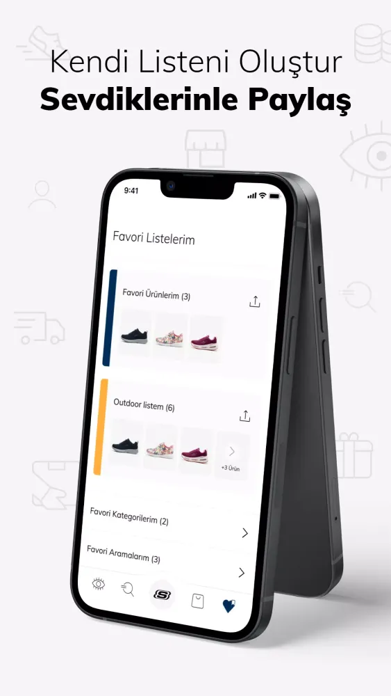 Capturas de tela do Skechers Türkiye