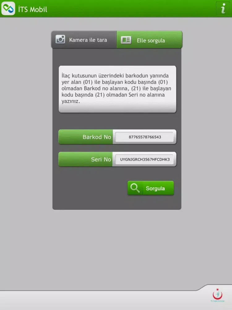 Capturas de tela do İlaç Takip Sistemi Mobil iPad 