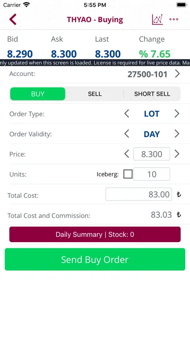 Alternatif Trader स्क्रीनशॉट