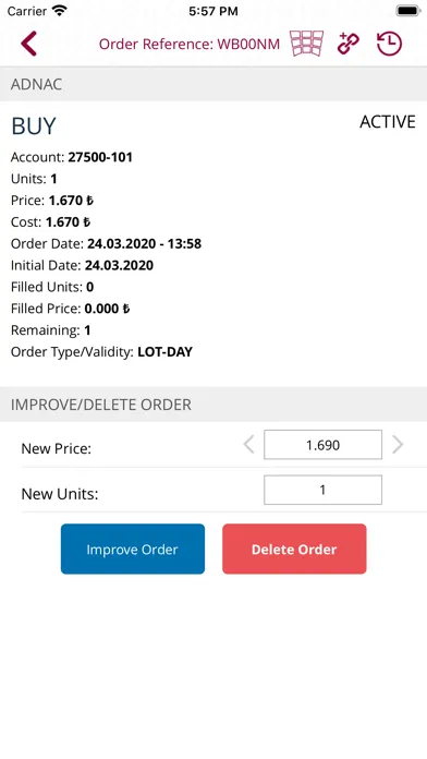 Alternatif Trader स्क्रीनशॉट