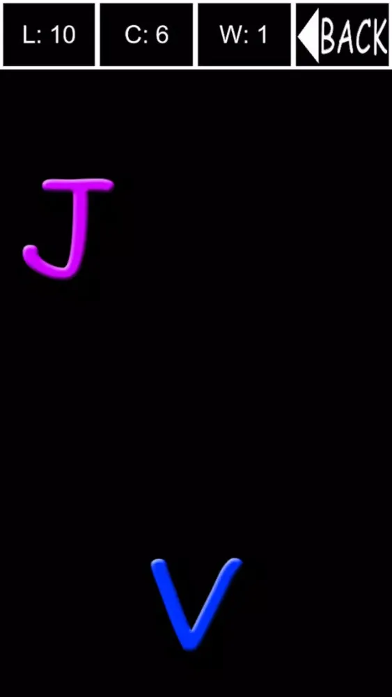 Letters Game سکرین شاٹس