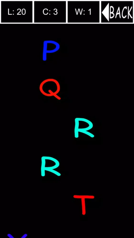 Letters Game سکرین شاٹس