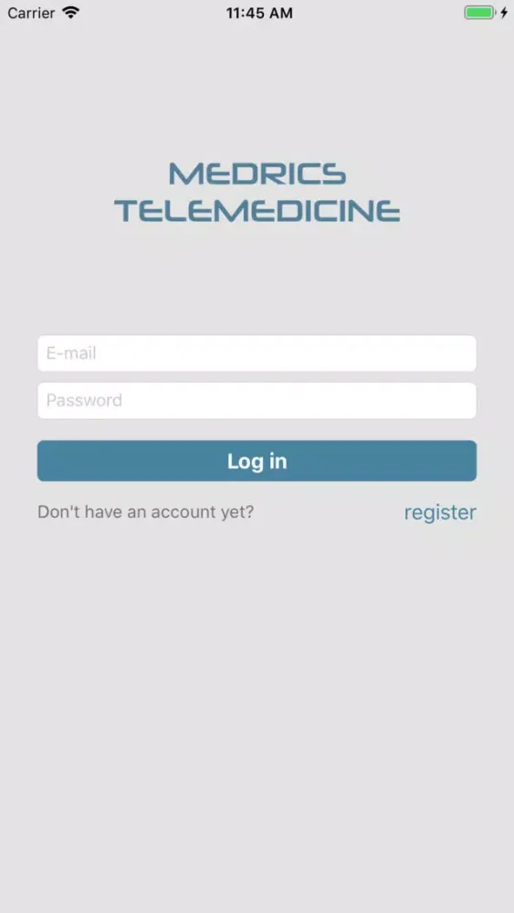 ภาพหน้าจอของ Medrics Telemedicine