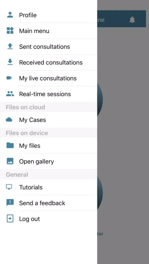 ภาพหน้าจอของ Medrics Telemedicine