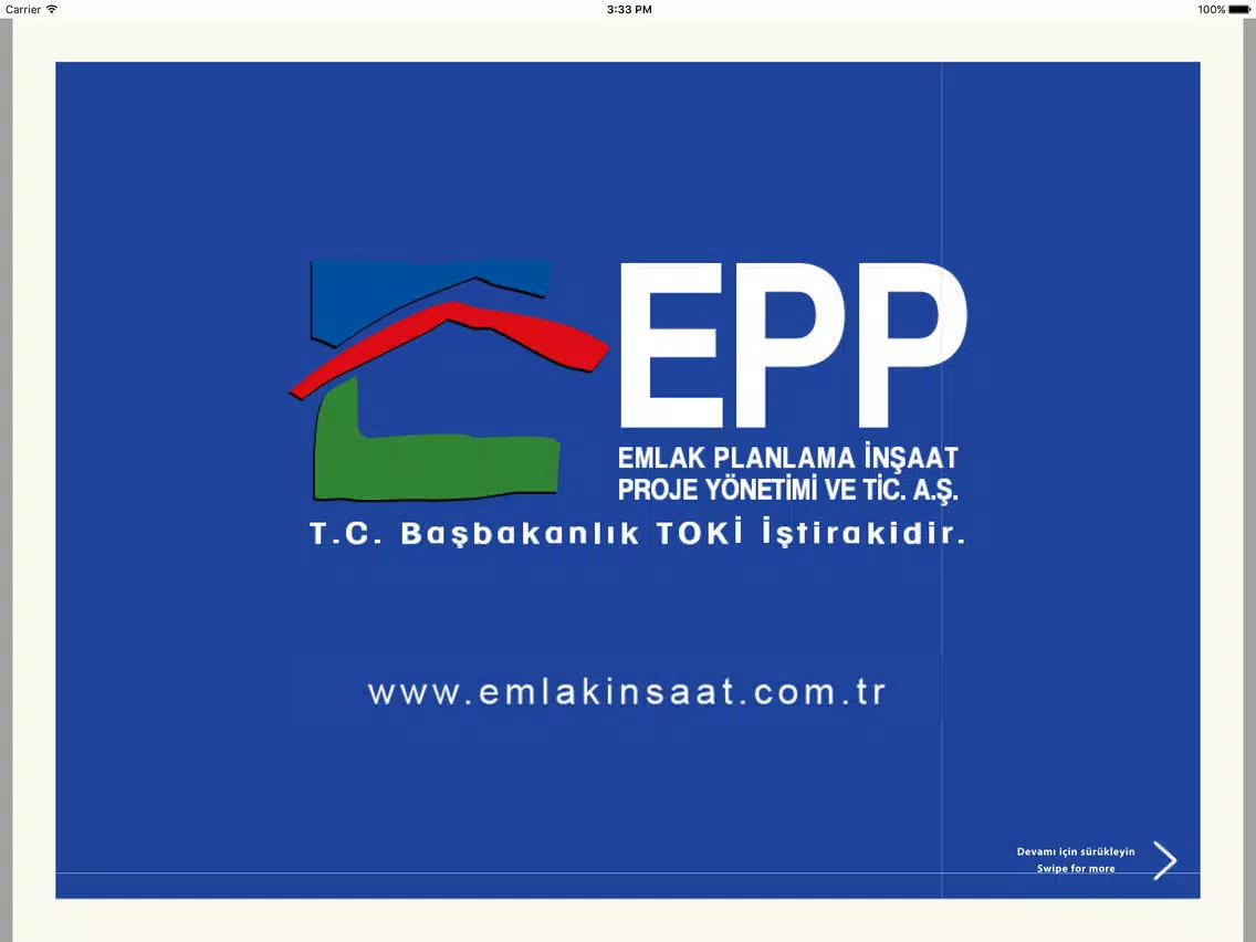 EPP iPad  Screenshots