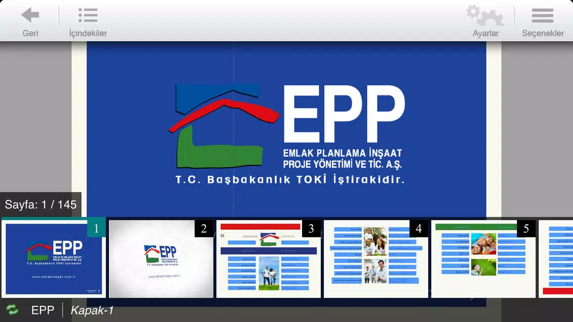 EPP Screenshots
