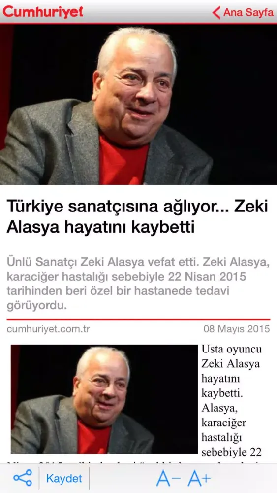 Cumhuriyet Gazetesi Screenshots