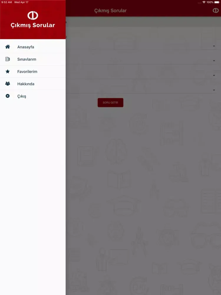 Zrzuty ekranu Anadolu AÖS Sorular iPad 