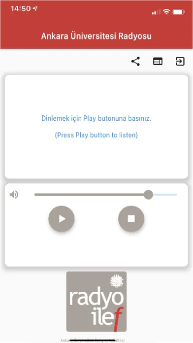 Capturas de pantalla de Ankara Üniversitesi Radyosu