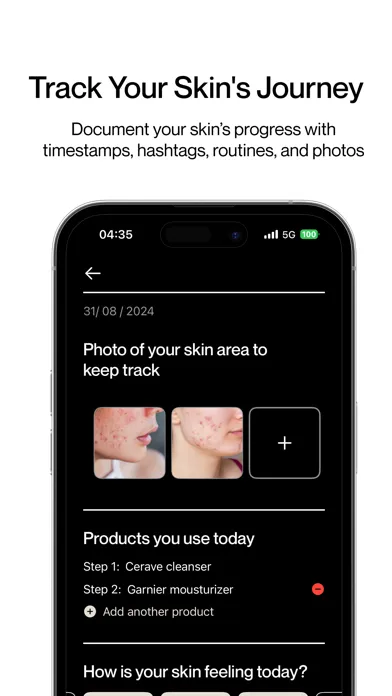 Skin Diary: Track & Glow Ekran Görüntüleri